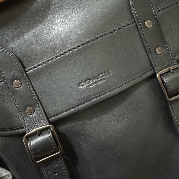 🥰 Coach Hitch Backpack Black - Picture 6 of 8